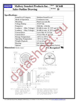 SC648 datasheet  